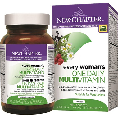 New Chapter Every Woman\'s One Daily Vitamin & Mineral Supplement New Chapter Every Woman\'s One Daily Vitamin & Mineral Supplement