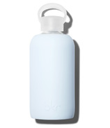 bkr Glass Water Bottle Grace Periwinkle Blue