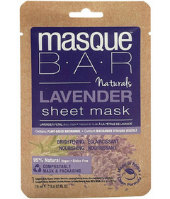 masque BAR Naturals Lavender Sheet Mask