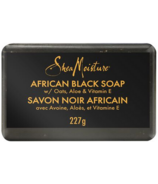 Savon noir africain Shea Moisture à l'avoine, à l'aloès et à la vitamine E