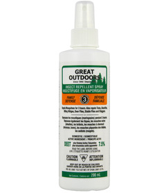 Vaporisateur répulsif à insectes Watkins Great Outdoors à 7,5% de DEET pour protéger la famille