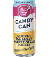 Candy Can Boisson pétillante sans sucre, sucette glacée