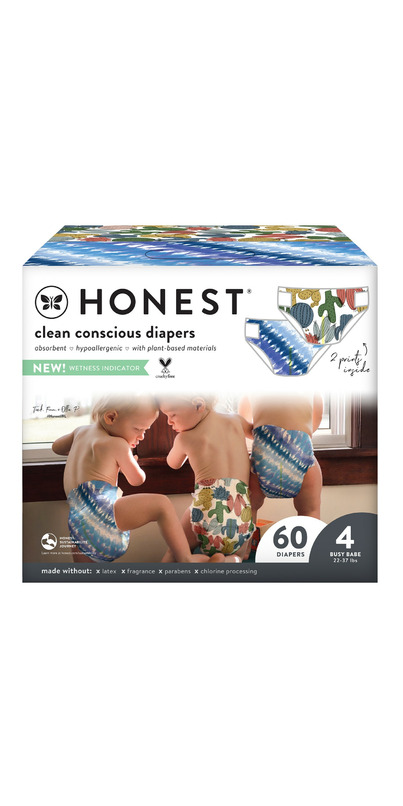 The Honest Company Overnight Diapers Club Pack Sleepy Sheep