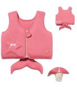 SUNNYLiFE Swim Vest 3-6 Ocean Treasure Rose
