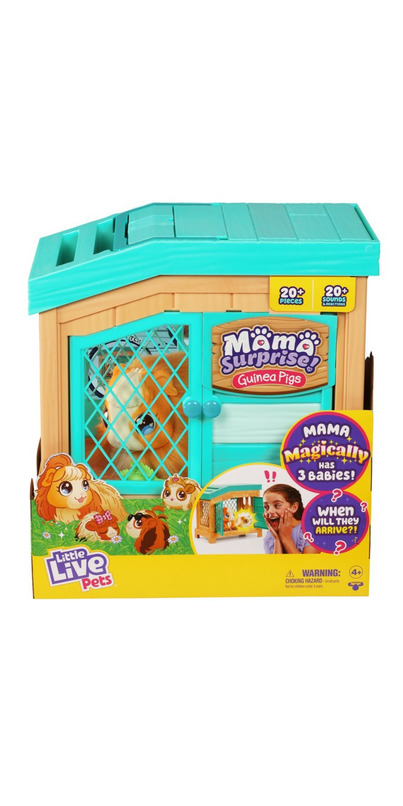 Little live pets mama top surprise guinea pig with babies