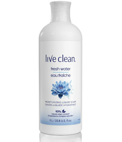 Live Clean Fresh Water Hydrating Liquid Hand Soap Refill
