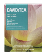 DAVID'S Tea Pack of 12 Sachets Buddha's Blend White Tea
