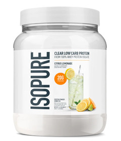 Limonade d’agrumes IsoPure Clear Low Carb Protein