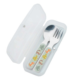 Sugarbooger Silverware Set Baby Dinosaur