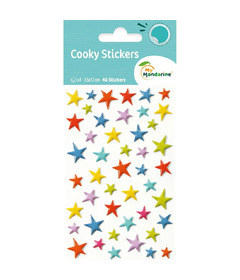 My Mandarine Cooky Stickers Colorful Stars