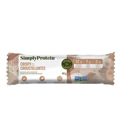 Simply Protein Plant Based Protein Bars Chocolate Coconut