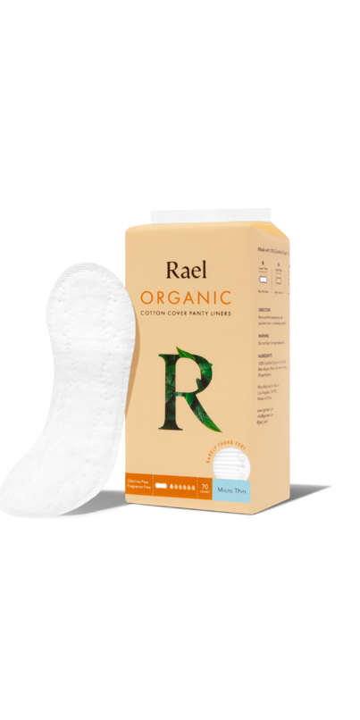 Buy Rael Micro Thin Organic Cotton Cover Panty Liners at