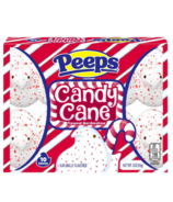 Peeps Candy Cane Marshmallow Chicks