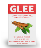 Glee Gum Cinnamon sucré au sucre de canne