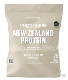 Schinoussa Probiotic New Zealand Whey Protein Cookies & Cream