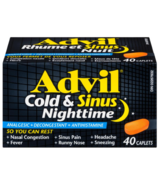 Advil Cold & Sinus Nighttime Caplets