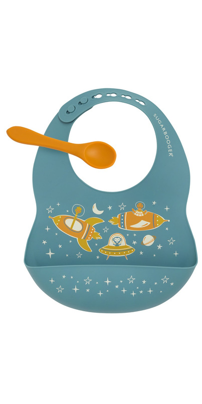 Buy Sugarbooger Fresh & Messy Silicone Bib & Spoon Set Zoom at Well.ca ...