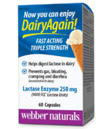 Webber Naturals Lactase Enzyme Extra Strength
