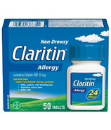 Claritin comprimés non somnolents 10mg