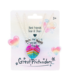 Great Pretenders Glamour Gals Tear & Share Necklaces