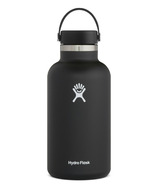 Hydro Flask à goulot large avec couvercle flexible noir 2.0