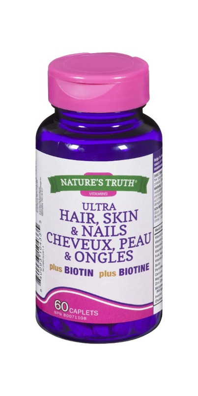 Buy Nature's Truth Vitamins Ultra Hair, Skin And Nails Plus Biotin at   | Free Shipping $49+ in Canada