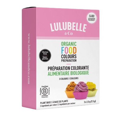 Buy LuLuBelle & Co Organic Food Colouring at