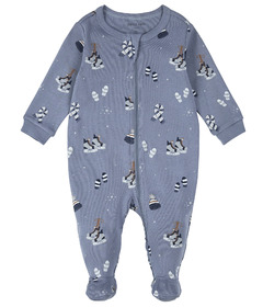 petit lem Sleeper Cozy Winter Accessories on Blue