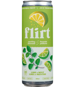 Flirt Sparkling Lemonade Lime & Mint
