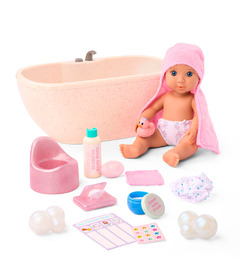 Our Generation Baby Lacy & Bathtime Set