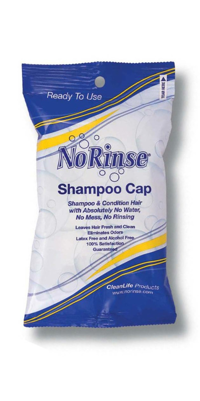 shampoo caps used in hospitals