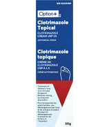 Option+ Clotrimazole Topical Antifungal Cream
