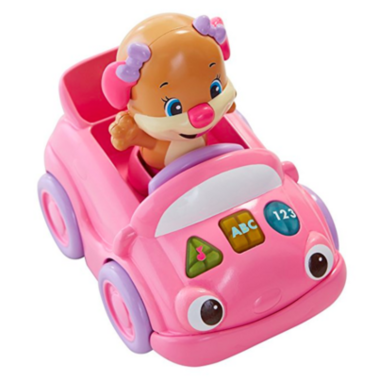 fisher price pink push car