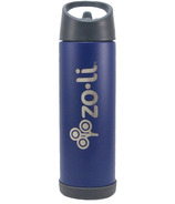 Zoli POW PIP Vacuum Insulated Water Bottle Navy