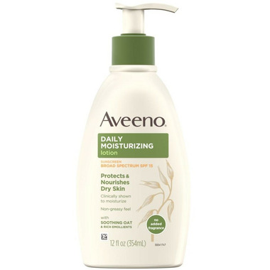 Aveeno Daily Moisturizing Body Lotion with Sunscreen SPF 15 Aveeno Daily Moisturizing Body Lotion with Sunscreen SPF 15