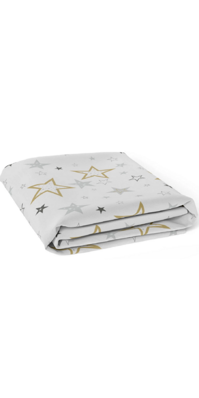 buy-kushies-percale-crib-sheet-golden-star-at-well-ca-free-shipping