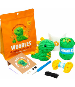 The Woobles Fred the Dinosaur Crochet Kit