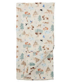 Loulou Lollipop Muslin Swaddle Llama Adventures