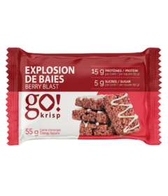 Go! Nutrition Go! Krisp Energy Square Berry Blast