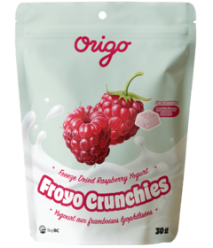 Origo Froyo Crunchies Raspberry
