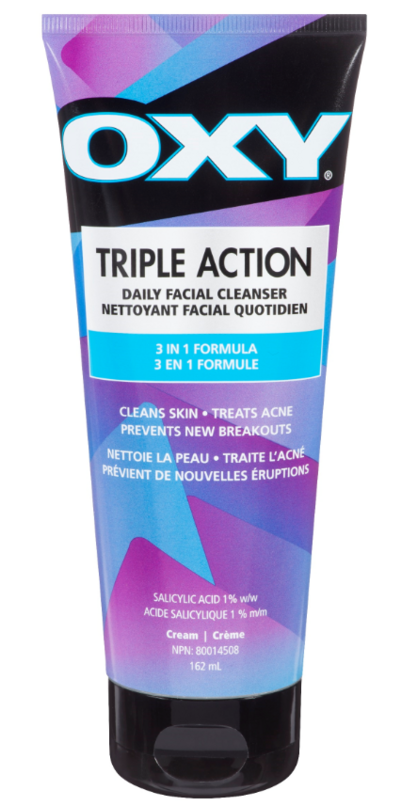 5. oxy maximum action advanced face wash amazon