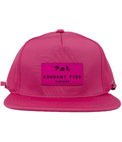 Current Tyed Clothing Waterproof Snapback Hot Pink