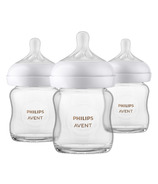 Philips AVENT Glass Natural Baby Bottle Pack With Natural Response Nipple 