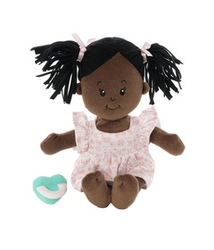 image of Manhattan Toy Love, Stella Brown Doll with Black Pigtails with sku:331117