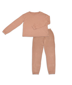 Silkberry Baby Women's Bamboo Long Sleeve Loungewear Set Toast