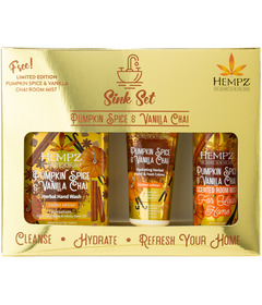 Hempz Sink Set Pumpkin Spice & Vanilla Chai