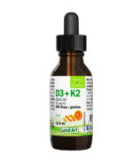 Vitamine D3 + K2 biologique de Land Art