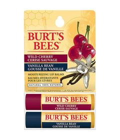 image of Burt's Bees Moisturizing Lip Balm Vanilla Bean & Wild Cherry with sku:338977