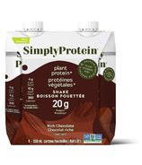 Simply Protein Shake protéiné à base de plantes Chocolat riche