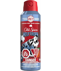 Old Spice Aluminum Free Body Spray for Men Wolfthorn Sweet Citrus